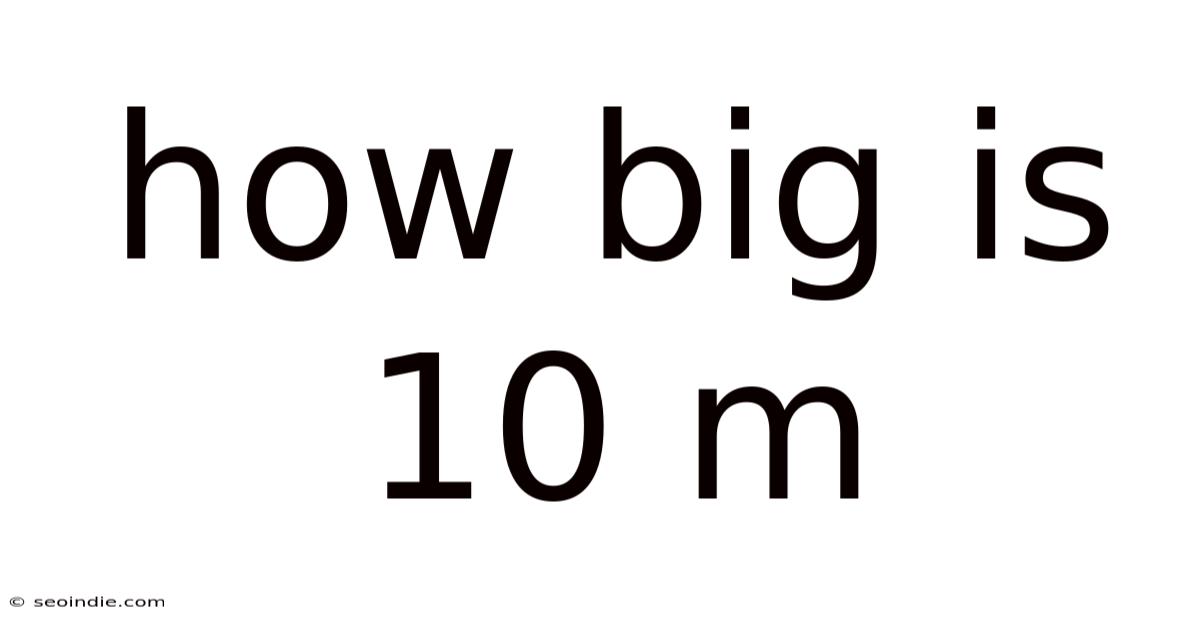 How Big Is 10 M