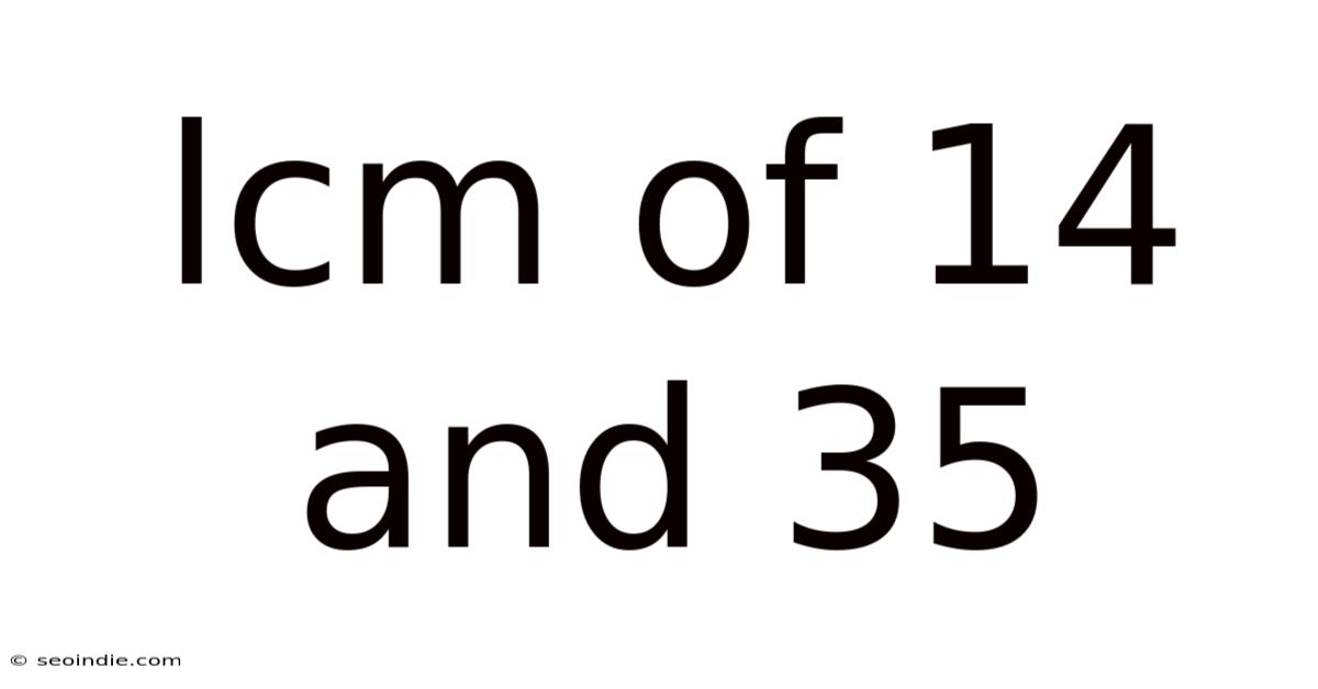 Lcm Of 14 And 35
