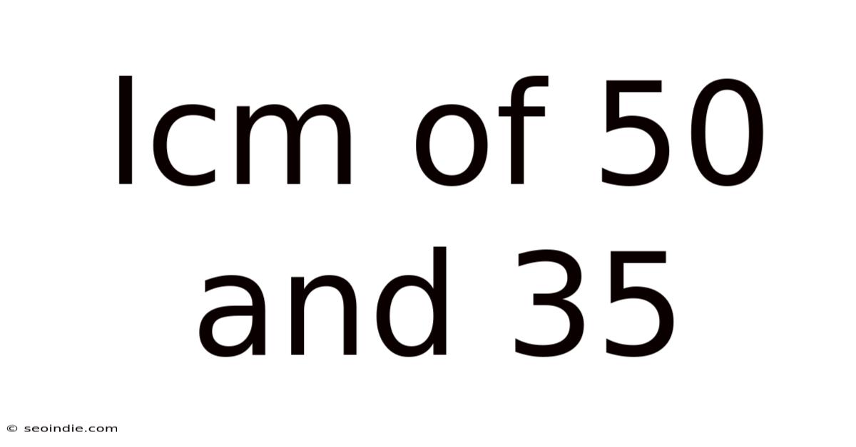 Lcm Of 50 And 35