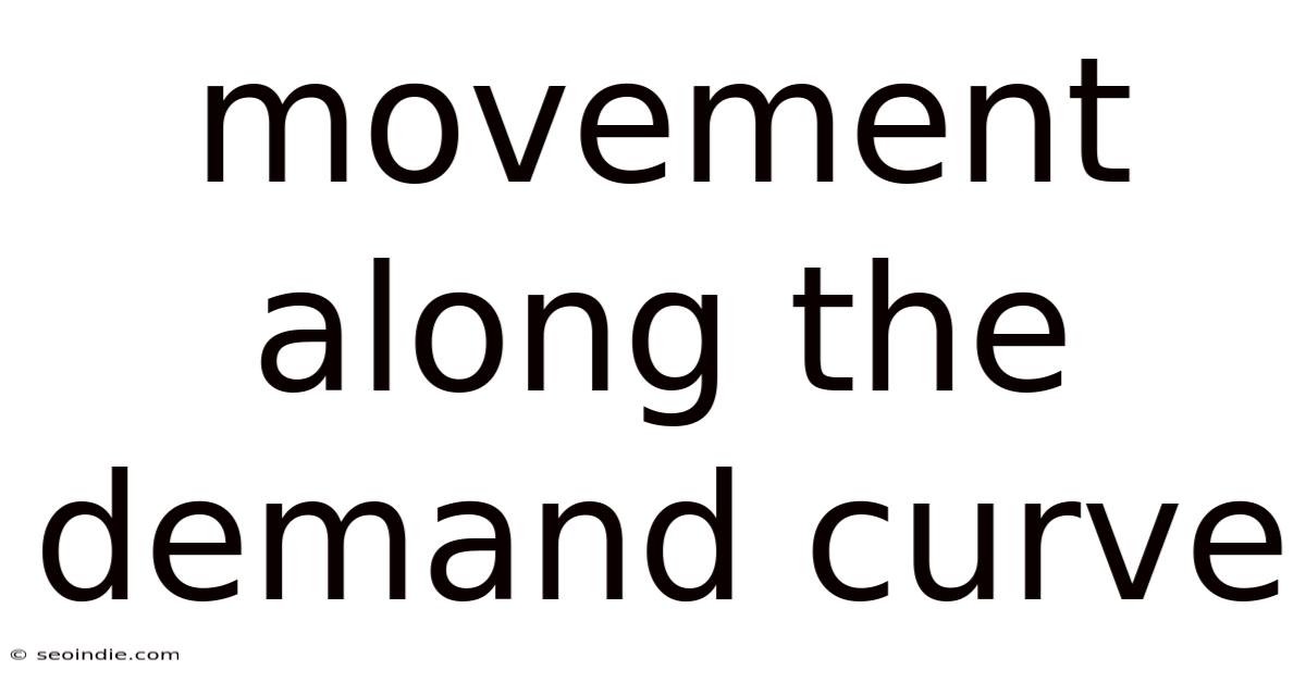 Movement Along The Demand Curve