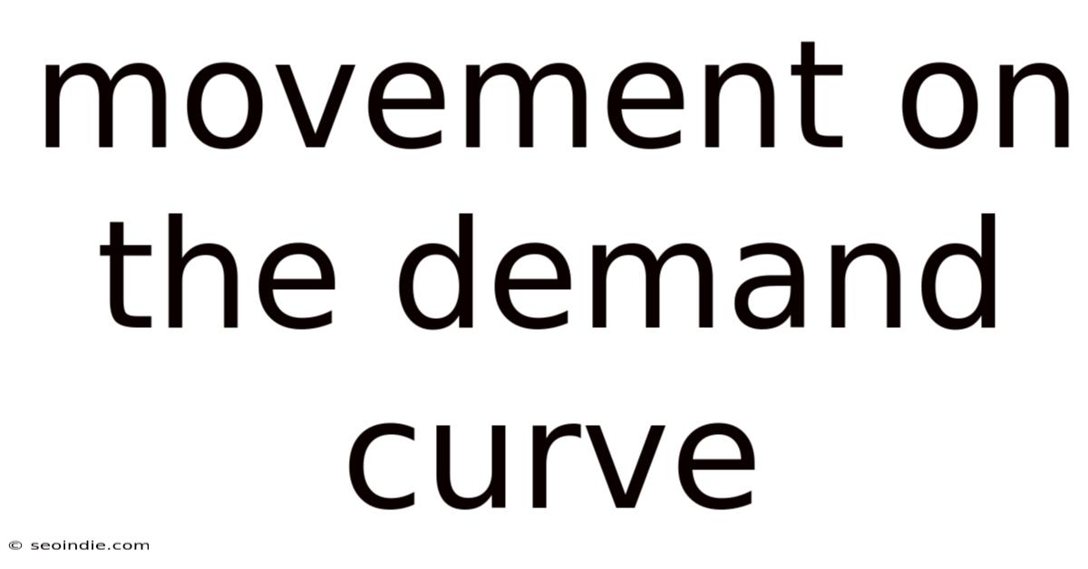 Movement On The Demand Curve