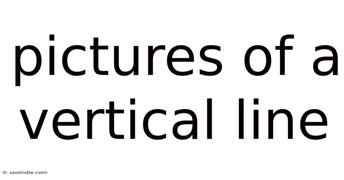 Pictures Of A Vertical Line