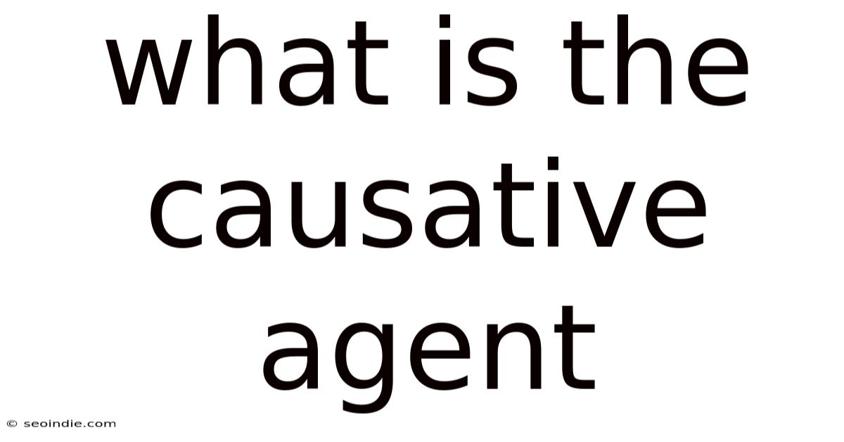 What Is The Causative Agent